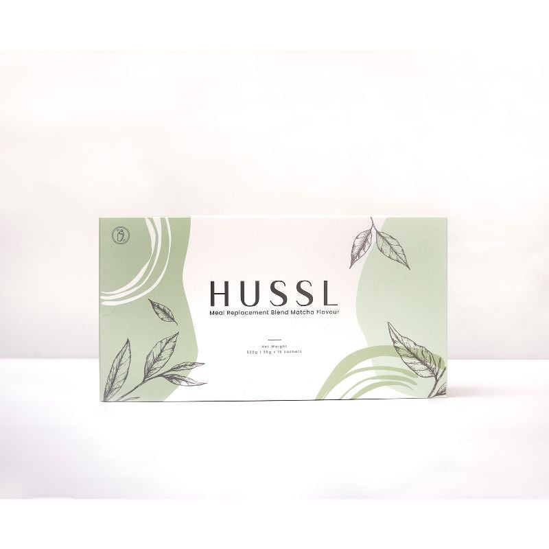 HUSSL Meal Replacement Blend Soy Matcha 15 servings